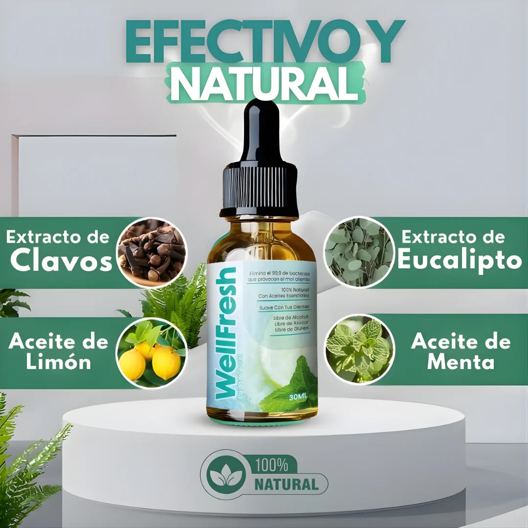 WELL FRESH TRATAMIENTO PARA EL MAL ALIENTO