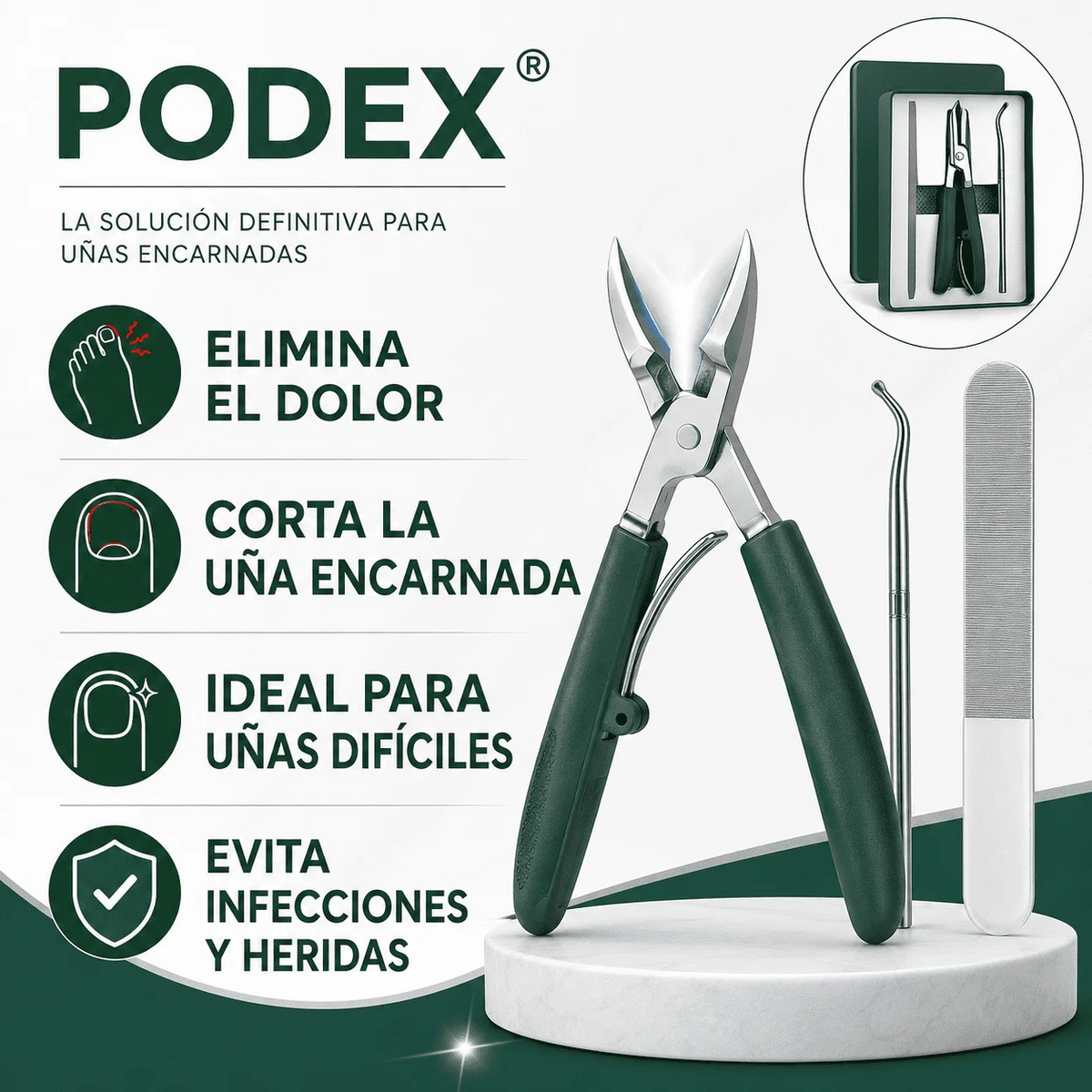 Corta Uñas  Avanzado De Grado Medico