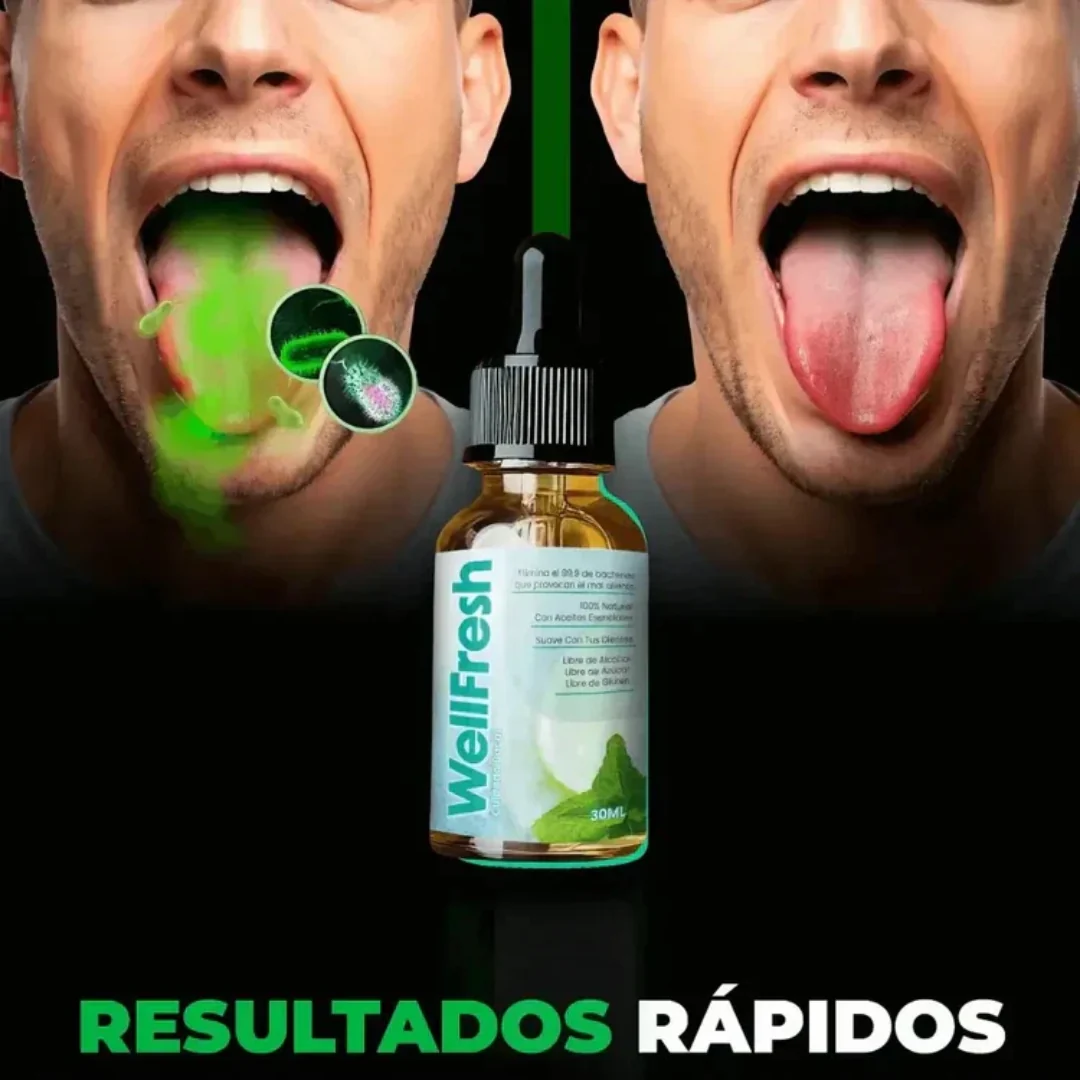 WELL FRESH TRATAMIENTO PARA EL MAL ALIENTO